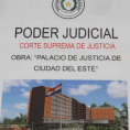 Palada Inicial - Palacio de Justicia Ciudad del Este