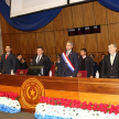 El acto estuvo presidido por el titular del Senado, Blas Llano.