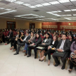 Las conferencias magistrales son seguidas con mucho interés por los concurrentes.