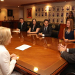 El acto se desarrolló en la sala de reuniones de la presidencia de la Corte Suprema.