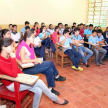 La jueza de Paz de la zona, Gladys Colmán, fue la encargada de brindar la charla.