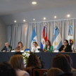 Paraguay estuvo representado por Susana Granado, jueza de Paz de Nueva Colombia y presidenta de la Asociación de Jueces de Paz de Paraguay, Liz Lobo, jueza de Paz de Caraguatay y Pili Rodríguez, jueza de la Niñez y Adolescencia de Luque.