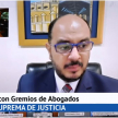 Gremios de abogados felicitan gestión de la Corte Suprema de Justicia 