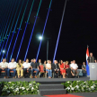 El puente une las ciudades de Asunción y Chaco