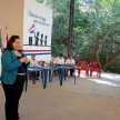 Las juezas Sandra Candia y Stella Maris Alcaraz hablaron e indicaron sobre la importancia de la labor de sus juzgados para la comunidad.