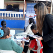 Entrega de materiales instructivos a padres de familia.  