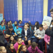 El coordinador del Programa Educando en Justicia, licenciado Aldo Ávalos, dialogó con los alumnos sobre los derechos y obligaciones.