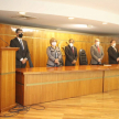 Durante la lectura del acta, a cargo de la Secretaria General de la Corte Suprema de Justicia.