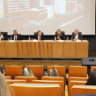 Del acto participó el ministro de la Corte Suprema, doctor Eugenio Jiménez Rolón, la directora de la Dirección de Mediación, Gladys Alfonso de Bareiro y la presidenta de la Circunscripción Judicial, Bertha Ávalos.