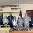 Se entregó 48 armas completas, 78 cargadores, y 1754 municiones.