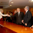 Acto de juramento de jueces y magistrados ante las máximas autoridades del Poder Judicial en el Palacio de Justicia de Asunción.