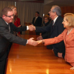 Acto de juramento de jueces y magistrados ante las máximas autoridades del Poder Judicial en el Palacio de Justicia de Asunción.