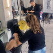 La actividad se realizó con el apoyo de 11 estilistas de la Academia de Josseph Coiffure.