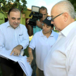 Las facilitadoras conversaron con el ministro Bajac sobre las tareas que realizan en su comunidad.