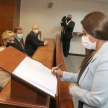 El acto tuvo lugar en la Sala de Conferencias de la Corte Suprema de Justicia.