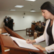 Ministra Carolina Llanes tomó juramento a actuarias judiciales para Canindeyú