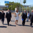 Estuvieron presentes autoridades nacionales, judiciales y representantes del Ministerio de Justicia de la República Federativa del Brasil