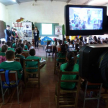 Representantes de la campaña educativa iniciaron la jornada con la presentación de los temas a ser desarrollados en la jornada.