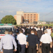 Participaron de las jornadas el cuerpo de Bomberos Voluntarios de Saltos del Guairá, efectivos policiales, brigadistas voluntarios, magistrados y funcionarios del poder judicial.