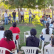 Al inicio de la actividad el juez de Paz de Concepción, abogado Miguel González explicó las cualidades que debe reunir una persona para poder ser electa como facilitador o facilitadora judicial.