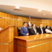 Con presencia del presidente de la Corte Suprema de Justicia, César Diesel, la vicepresidenta primera Carolina Llanes y los ministros Víctor Ríos, Alberto Martínez Simón, Manuel Ramírez Candia y Gustavo Santander. 