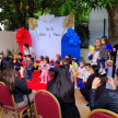 Las madres funcionarias del Poder Judicial fueron homenajeadas con un emotivo acto en el cual los niños presentaron un número artístico, cantaron y bailaron en la jornada festiva.