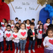 Momento artístico de los alumnos de Jardín.