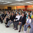 Gran cantidad de público participó del acto.