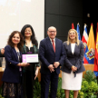 Acto de cierre del evento cargado de emotividad y de reconocimientos, y con la presencia de figuras relevantes del ámbito judicial.