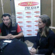 La directora de la Dirección de los Derechos de la Propiedad Intelectual, abogada Gabriela Talavera, durante una entrevista concedida a Radio Santa Helena.