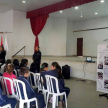 Alumnos de la zona fueron instruidos por autoridades de la Corte Suprema de Justicia y la Policía Nacional.