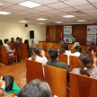 La jornada tuvo lugar en la sala de conferencias del octavo piso.