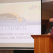 El acto se inició con una proyección audiovisual realizada por la Dirección de Comunicación.