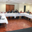 Sala de reuniones Nº 2 del 8vo piso, torre norte, del Palacio de Justicia de Asunción.