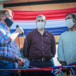 El presidente de la República, Mario Abdo Benítez, participó de los actos de inauguración.