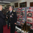 Saludos protocolares en el Salón Auditorio “Mariscal José Félix Estigarribia” del Ministerio de Defensa Nacional.