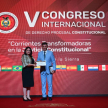 Ministro Ríos Ojeda  recibió un reconocimiento por el aporte en el V Congreso Internacional de Derecho Procesal Constitucional “Corrientes Transformadoras en la Justicia Constitucional” en calidad de expositor.