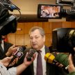 El presidente de la Corte Suprema de Justicia, Eugenio Jiménez Rolón, declaró ante la prensa al final de la reunión.