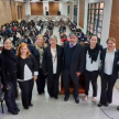 Participaron la responsable de la Dirección General de Recursos Humanos, Rosa Szarán; la encargada del Centro de Entrenamiento Judicial del CIEJ, Carmen Colazo; la directora de Mediación, Gladys Alfonzo de Bareiro.