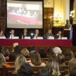 La jueza Susana Medina, presidenta del Superior Tribunal de Justicia de Entre Ríos integro la mesa principal.