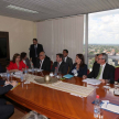 La actividad se desarrolló en la Sala de Reuniones del Consejo de Administración Judicial (CAJ).