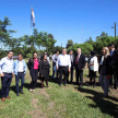 Visita al terreno cedido a la CSJ por parte del municipio local con el fin de edificar futuramente la sede judicial de Itakyry.