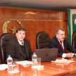 Salón Auditorio del Palacio de Justicia de Asunción, sede de la actividad.