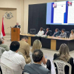 El acto fue presidido por el vicepresidente segundo de la Corte Suprema de Justicia, doctor Alberto Martínez Simón, y el ministro superintendente de la circunscripción, doctor Eugenio Jiménez Rolón.