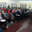 El doctor Miguel Vargas, camarista del fuero Civil, dialogó con los alumnos.