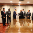 El acto de rúbrica interinstitucional, tuvo lugar en la Sala del Pleno del Palacio de Justicia de Asunción.