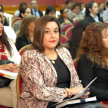 Salón Auditorio del Palacio de Justicia de Asunción, sede del encuentro para magistrados y profesionales del fuero de la niñez y adolescencia.