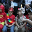 El desfile se realizó en el marco de la conmemoración al día de la primavera.