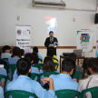 En la Escuela Básica N° 1046 Santo Domingo de Guzmán de la ciudad de Lambaré.