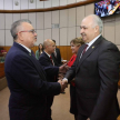 También estuvo presente en el acto el titular del gremio de jueces, doctor Delio Vera Navarro. 